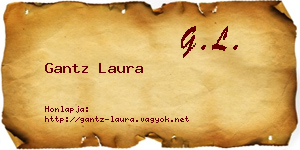 Gantz Laura névjegykártya